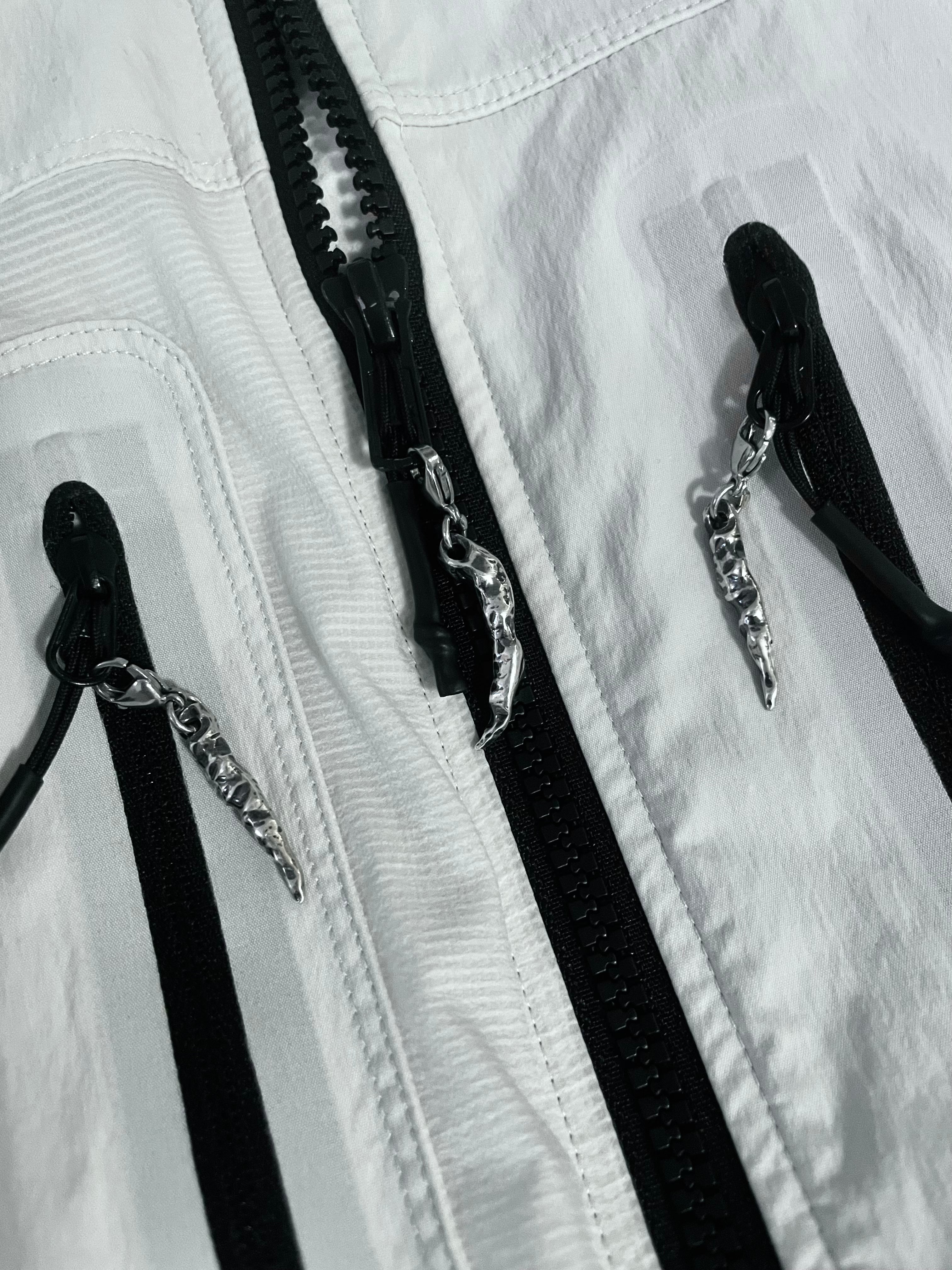 3 piece zipper charm set